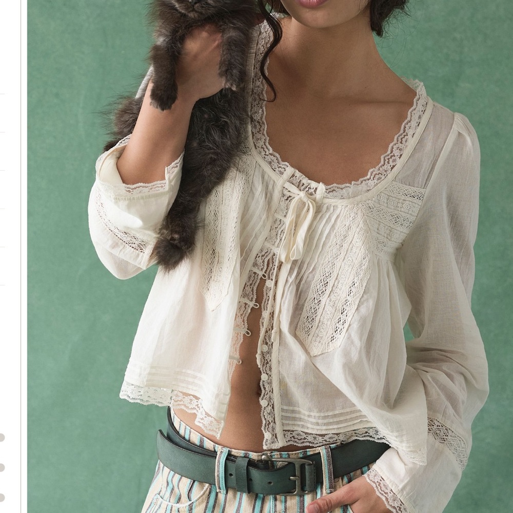 Free People Forevermore Long-sleeve Top - Picture 3 of 8